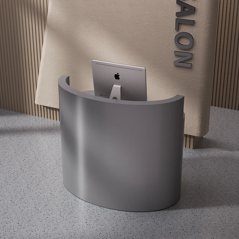 

Industrial Modern Reception Desks Drawer Organizers Company Reception Desks Unique Display Mostrador De Tienda Lounge Furniture