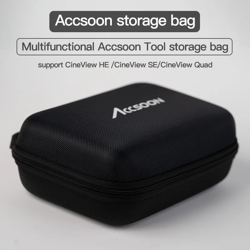 Accsoon Storage Bag for CineView 2SDI/Quad/HE/SE Photo Studio Portable Multifunctional EVA Collision Dust Prevention Tool