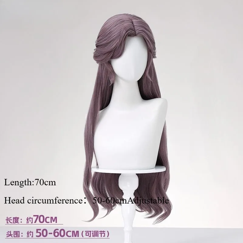 วิกผมคอสเพลย์ Rafayel จากเกม Love and Deepspace สีฟ้าคลื่นยาว ผมสังเคราะห์ อุปกรณ์ประกอบฉากสำหรับการแสดงบทบาทสมมติ ของตกแต่งงานปาร์ตี้ธีม Unisex