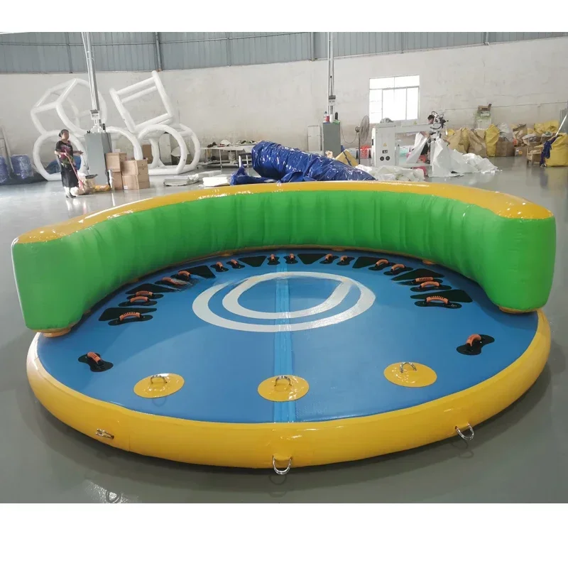 8 Persons water sport toy Inflatable Aqua Speed Flying Boat ski tube Crazy UFO Sofa Inflatable towable boat