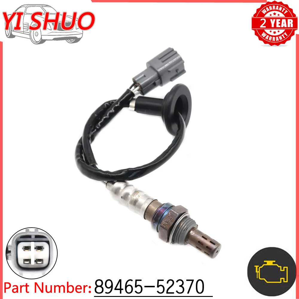 

Downstream Rear Air Fuel Ratio Lambda O2 Oxygen Sensor 89465-52370 for Toyota Vios 06-16 Yaris Vitz 06-11 1.3L 1.5L 8946552370