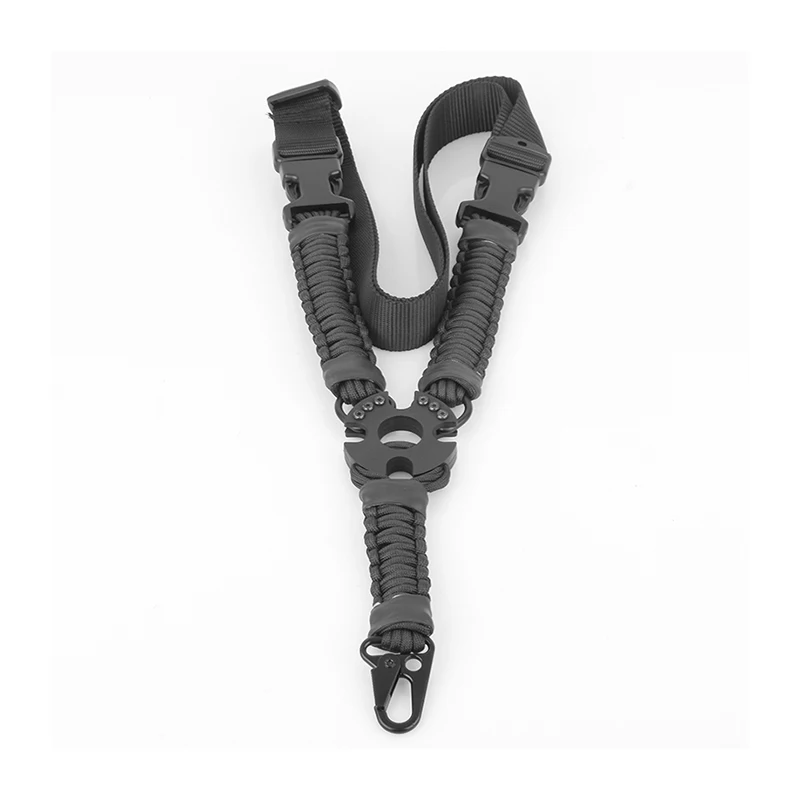 Hunting Sniper 1 Point Gun Sling Stronger Quick Release Tactical Bungee Rifle Belt QD Buckle Carbine M4 AR15 Accessories