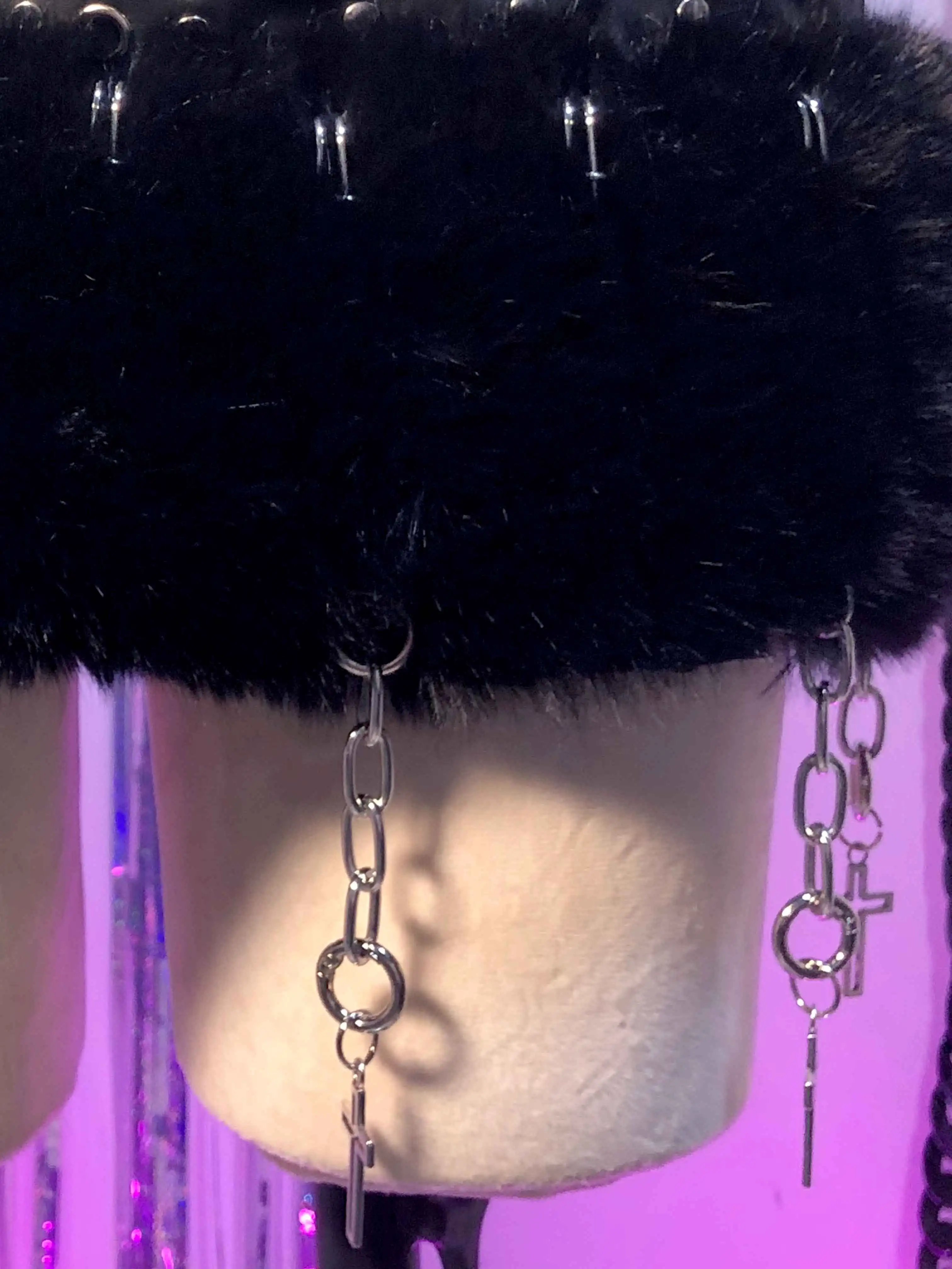 90s Teen Goth Grunge Emo Club Wear E-Girls Gothic Skirts Kawaii Y2K Vegan Leather Harajuku DIY Hand Made Fairy Punk Rock Eco