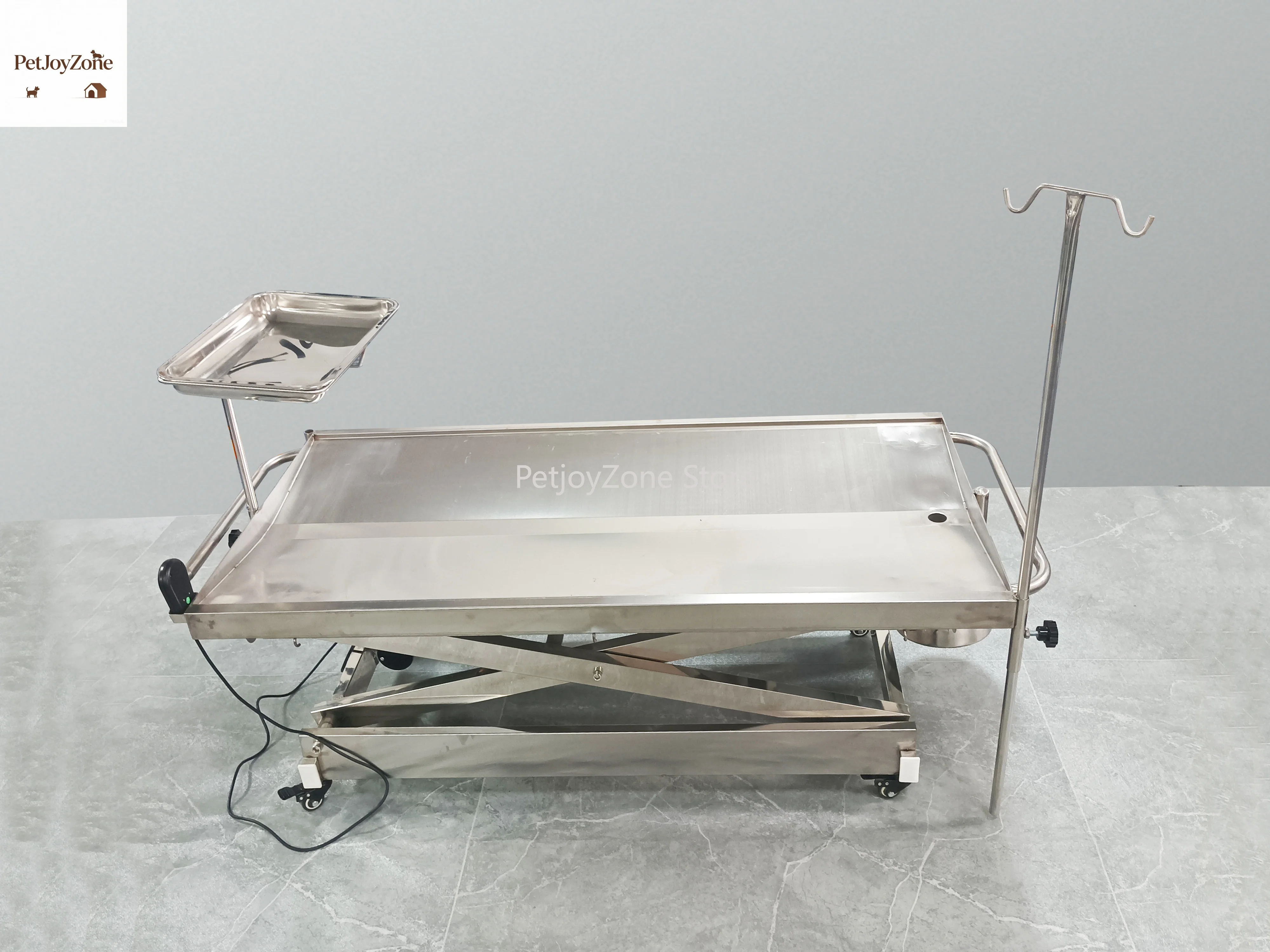 

Electric Veterinary Operating Table Stainless Steel Adjustable Surgical Table For Dogs Cats Examination