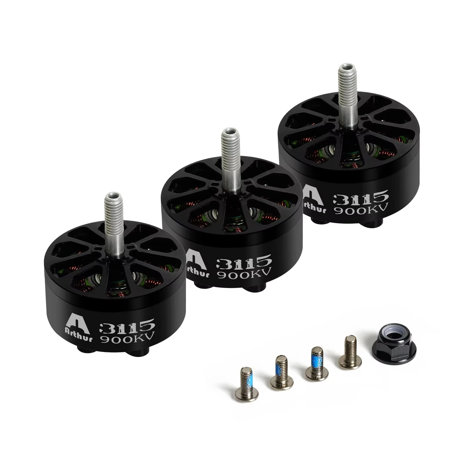 

4Pieces FLASHHOBBY A3115 3115 900KV Brushless Motor 6S LIPO for FPV Freestyle 9inch 10inch Long Range Cinelifter Drone Parts