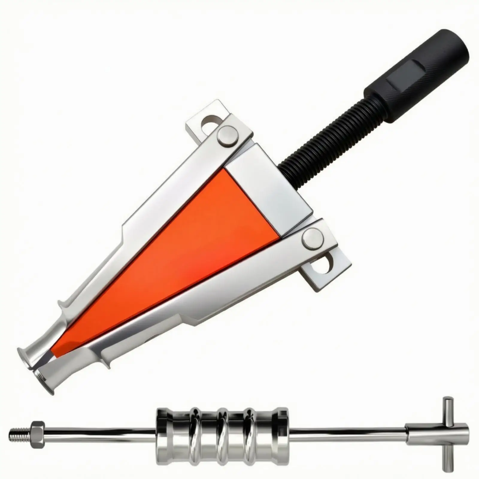 Heavy Duty Bearing Removal Puller Tool for Motorcycle Steering Head Outer Race Extractor