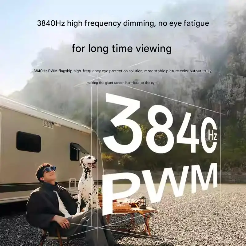 نظارات RayNeo Air 3S Pro الذكية AR مع شاشة Micro 1200nits OLED 1980P عرض فيديو نظارات فيلم ثلاثية الأبعاد توصيل معدات DP