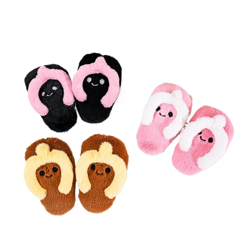 12 سنتيمتر/4.72in الكرتون نعال شاطئ صغيرة Kawaii أفخم ظهره الأجهزة الطرفية اكسسوارات تحصيل الإبداع الحلي لعبة الهدايا #6