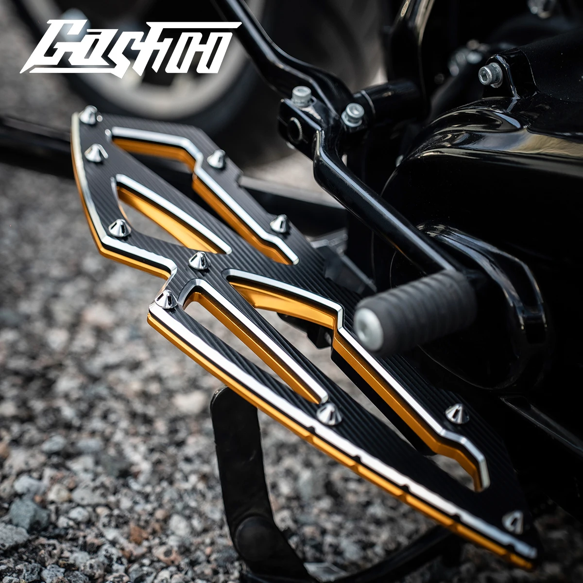 

Алюминиевые подножки для мотоцикла GASHOO, железное копит, для серии Harley-Davidson Touring/Softail