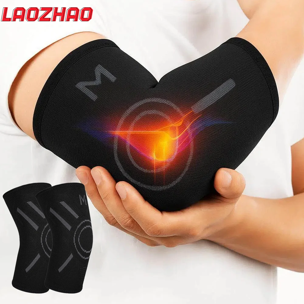 2 Stück Tennis-Ellenbogenbandage, Kompressionsmanschette – Schmerzlinderung bei Sehnenentzündung – stabilisierende Armstütze für Training und Sport – Unisex