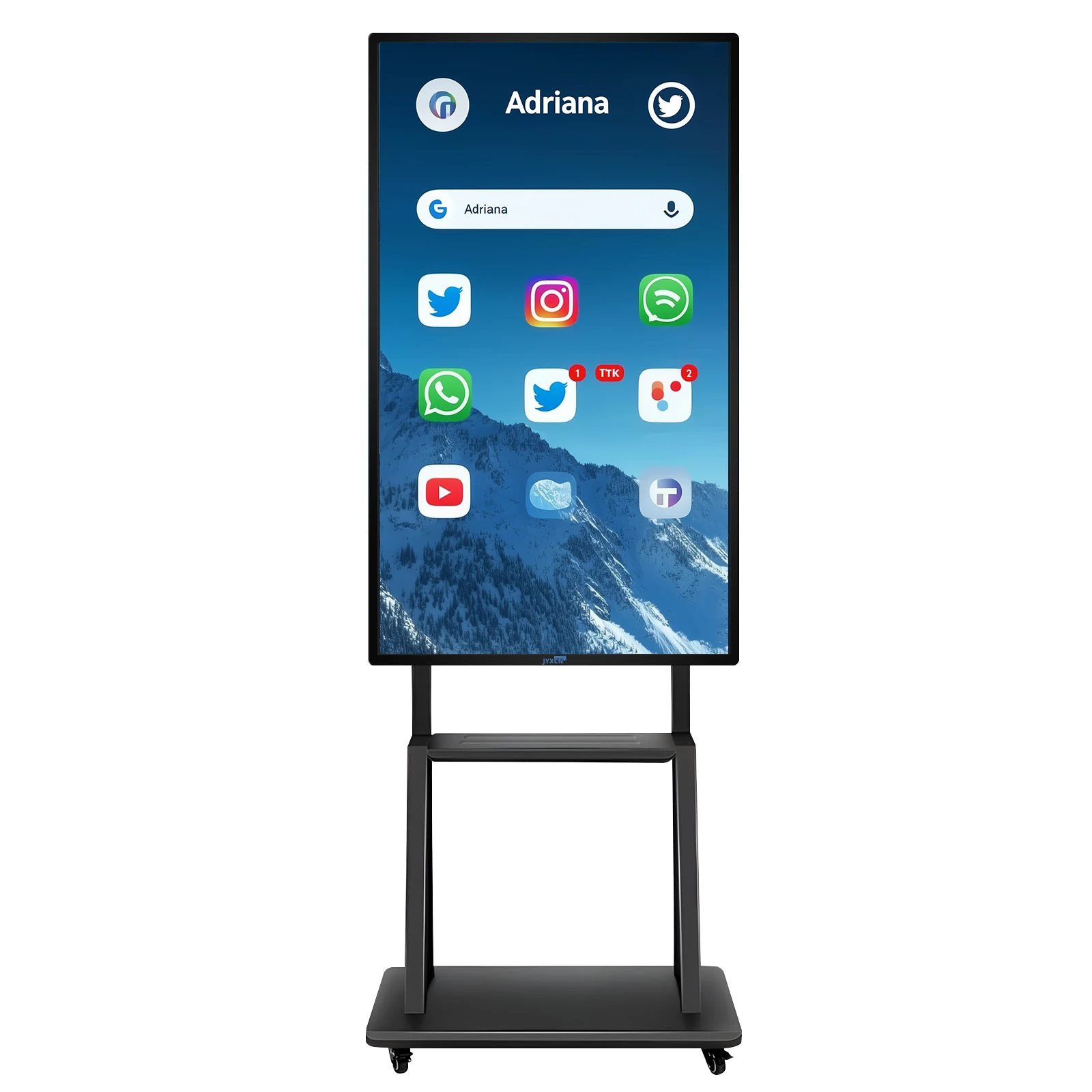 

Interactive Whiteboard, 49 Inch Digital Electronic All-In-One Computer Touch Samrt Board, 1080P Monitor Built-In Camera Player