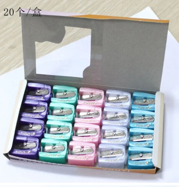 1Pcs/5Pcs Eye Liner Pencil Sharpener Makeup Pencil Sharpener Eyebrow Pencil Sharpener Random Color