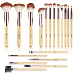 18pcs Makeup Brushes Set Professional Cosmetic Powder Eye Shadow Foundation Blush Blending Concealer Beauty Make Up Tool Brush