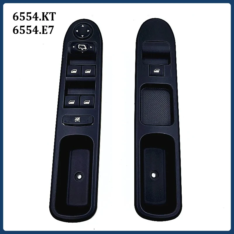 

6554.KT 6554.E7 For Peugeot 307 Power Window Master Control Switch Electric Left Front Auto Door Switch Car Accessories