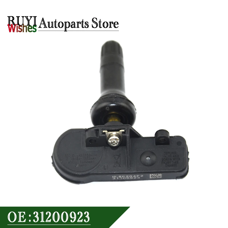 Sensor de pressão dos pneus para Volvo, alta qualidade, TPMS, S60, S80, V70, XC70, XC90, 1999-2012, 315MHz, 319202023, 30748991, 1Pc