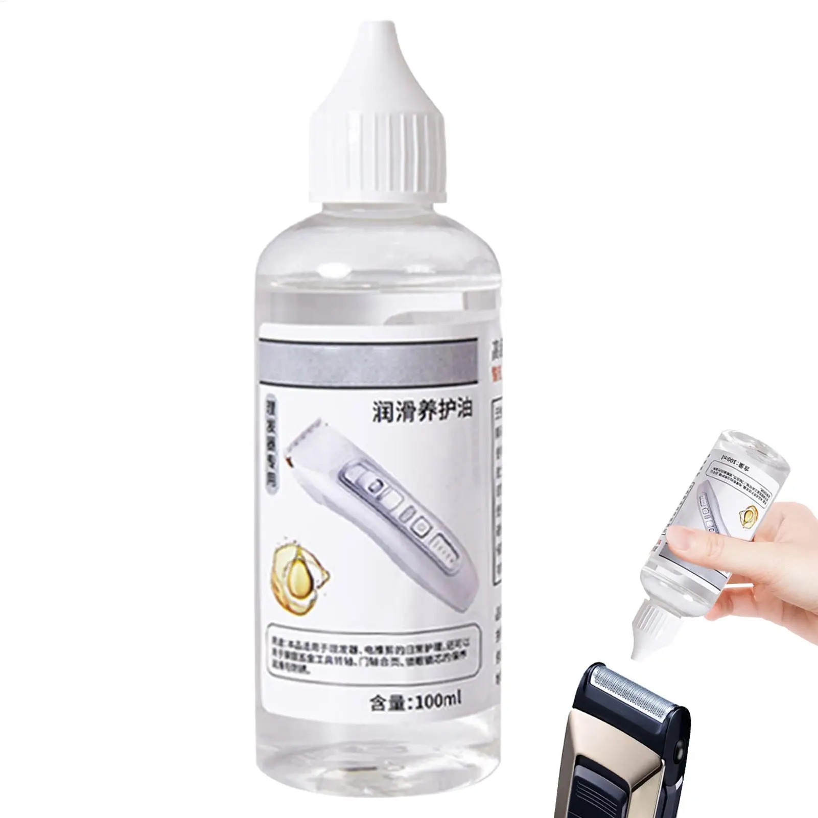 

100ml Hair Trimmer Blade Oil Electric Clipper Shaver Maintenance Oil Lubricant Barber Tools for Trimmers Rust Prevention