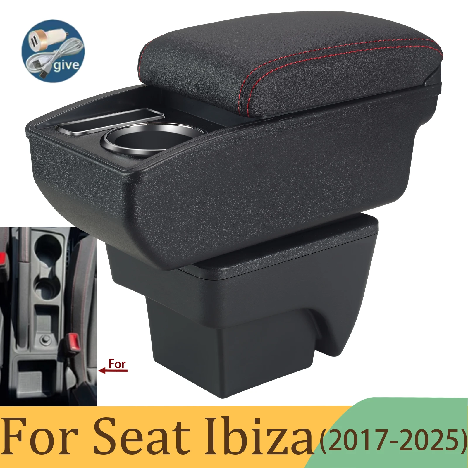 For Seat Ibiza Armr…