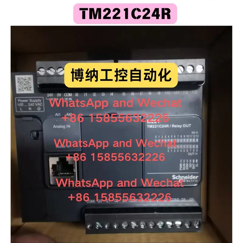 brand-new OEM disassembled parts TM221C24R controller Functional test OK Fast Shipping