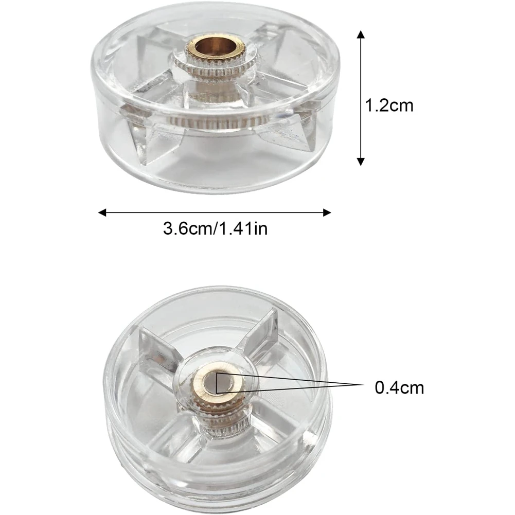 N09R Replacement Part Base Gear and Blade Gear,Compatible for Magic Bullet MB1001 250W Blenders 6Pack