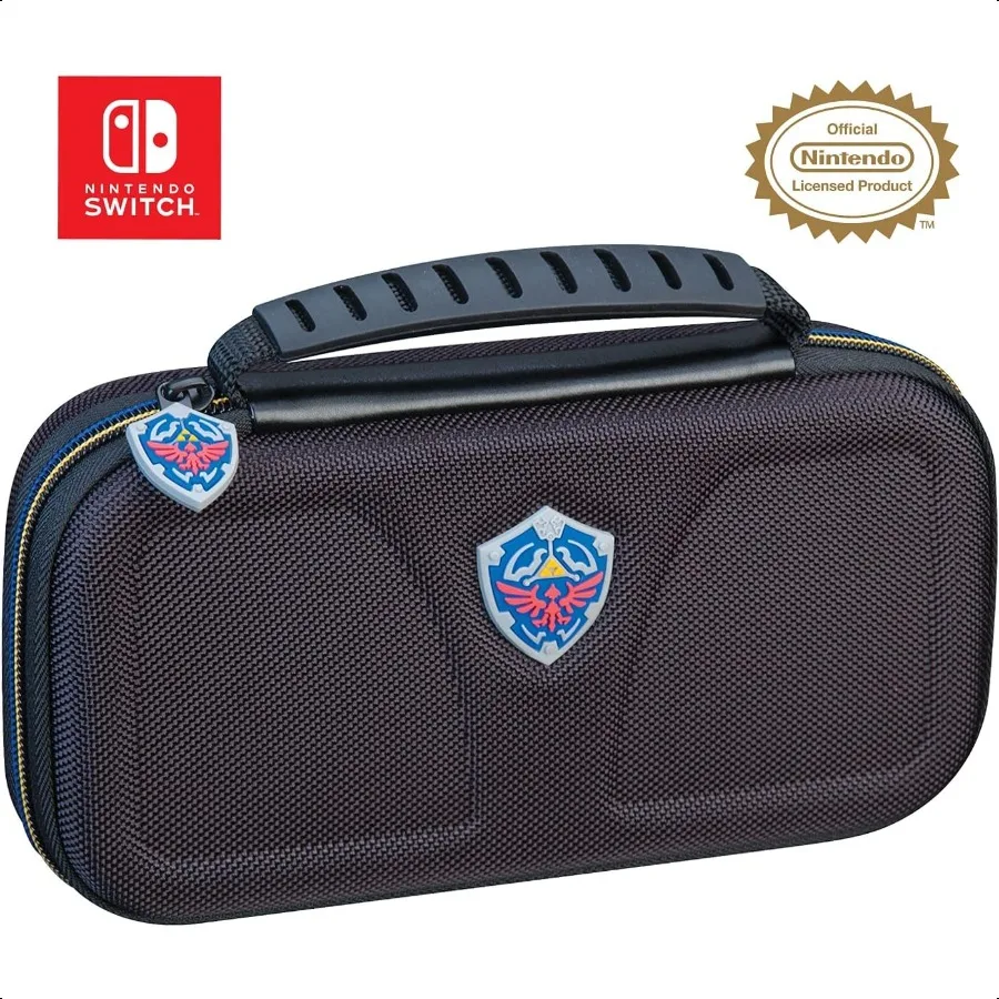 

Официально лицензированный чехол Zelda RDS для Switch Lite, регулируемая подставка для просмотра, бонусный игровой чехол и роскошная ручка для переноски