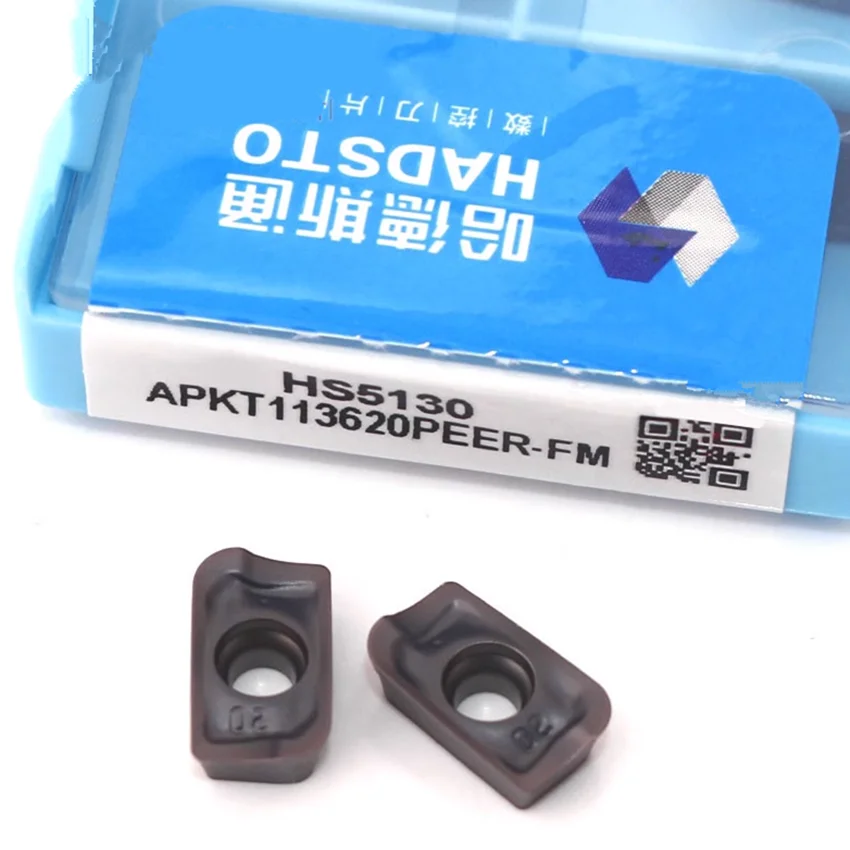 

APKT1136PEER-FM HS5130/APKT113604PEER-FM HS5130/APKT113612PEER-FM HS5130/APKT113620PEER-FM HS5130 HADSTO CNC carbide inserts