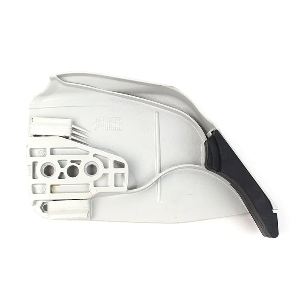White Chip Guard Cover For MS361 Chainsaw Guide Plate Side Protection Accessories Power Equipment Tool Part