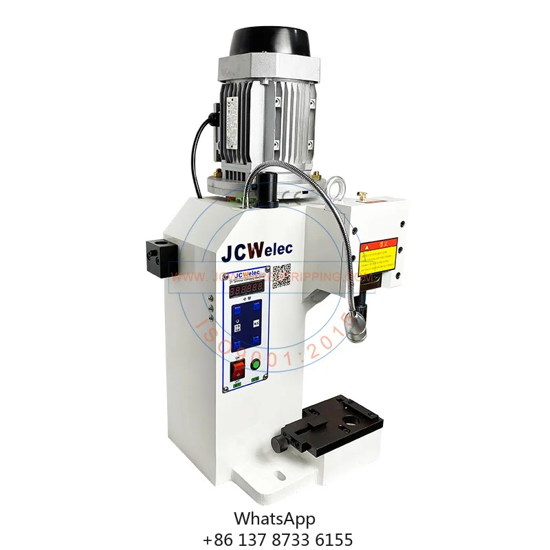 

JCW-2T CASTING Robust Body Terminal Crimp Machine Stable Semi Auto Connector Pressing Tool
