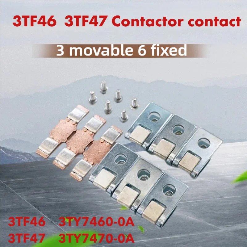 

Ac Contactor Silver Contacts 3Tf47 3Tf46 Contactor Spare Parts 3Ty7470-0A 3Ty7460-0A Contactor Main Contact Kit