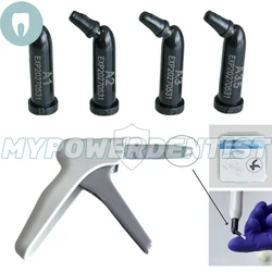 Dental Unidose Capsules Composite Resin Light Cure Capsule Vita Shade 0.3g/Pcs A1/A2/A3/A3.5 Dispenser Gun Applier Fits Fuji 3M