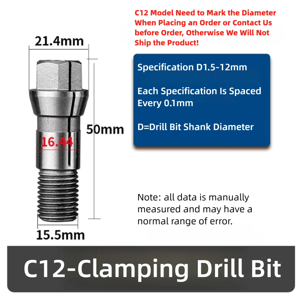 Maschinenspannzange für Gewindebohrer 4mm CT4/CT5/CT6/CT9/CT12/CT14/CT16 S2.5 S3.0 CNC-Teile Metallspindelwerkzeug Werkstückhalterung – Detail 13