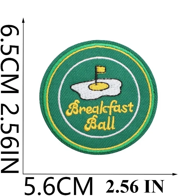 

Golf Embroidery Cloth Sticker Cartoon Club Computer Embroidery Zhang Zai Course Patch Sticker Clothes Decorative Sun Hat