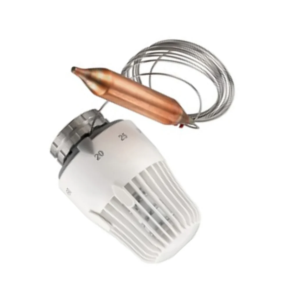 

Дистанционный капиллярный термостат для домашнего отопления, не требующий внешнего питания, для пропорционального управления Heimeier, термостатическая головка