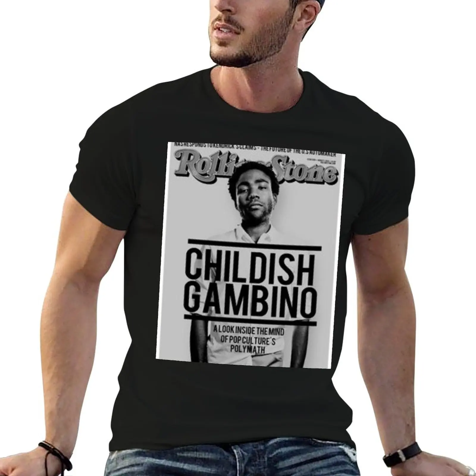 

Childish Gambino T-Shirt cute tops oversized graphic tee aesthetic clothes funny t shirts for men