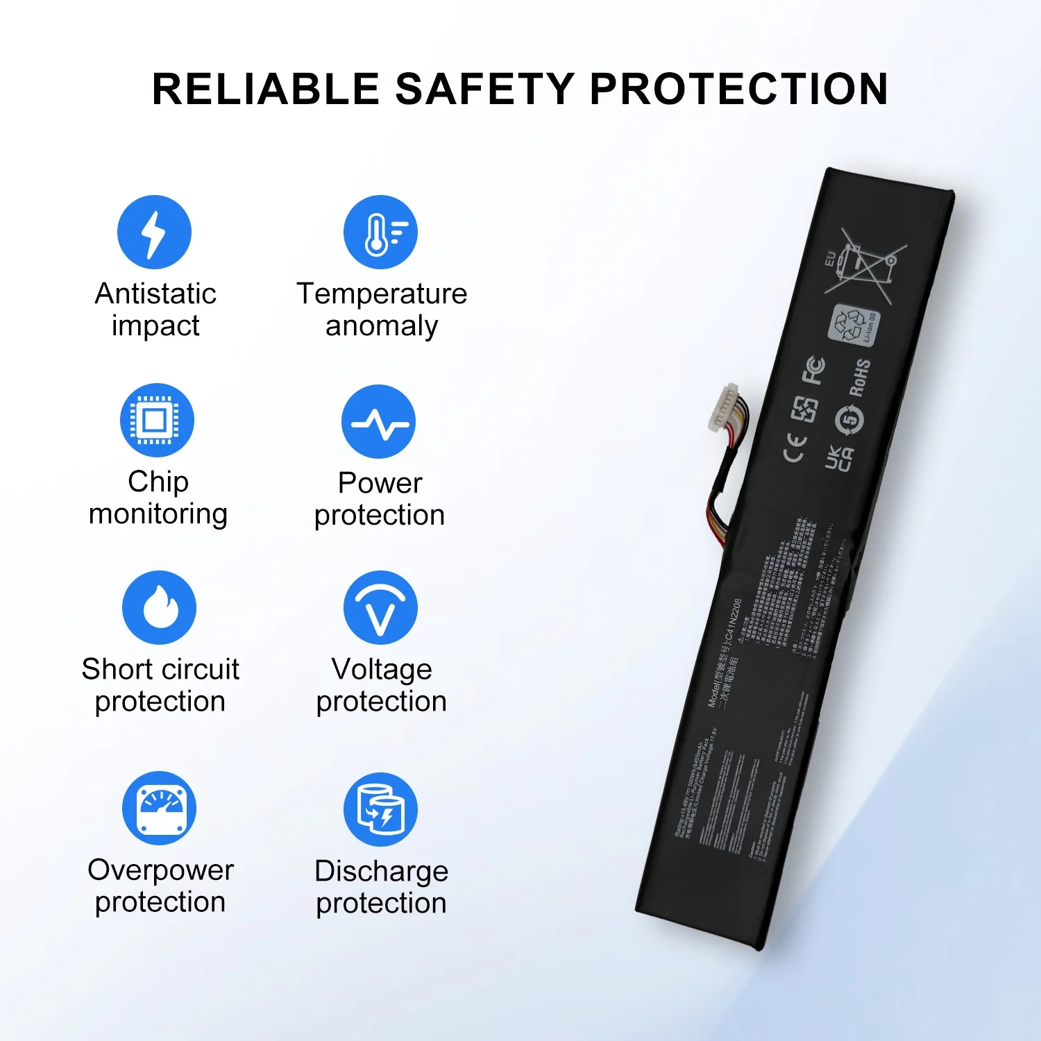SARKAWNN 15.48V 100Wh C41N2208 Laptop Battery Compatible With ASUS ROG Ally RC71L PC71L NR2301L Series
