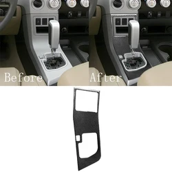 Center Console Gears Shift Panel Decorative Cover Sticker for Tundra for Sequoia 2007-2013 Carbon Fiber Car Interior Accessory
