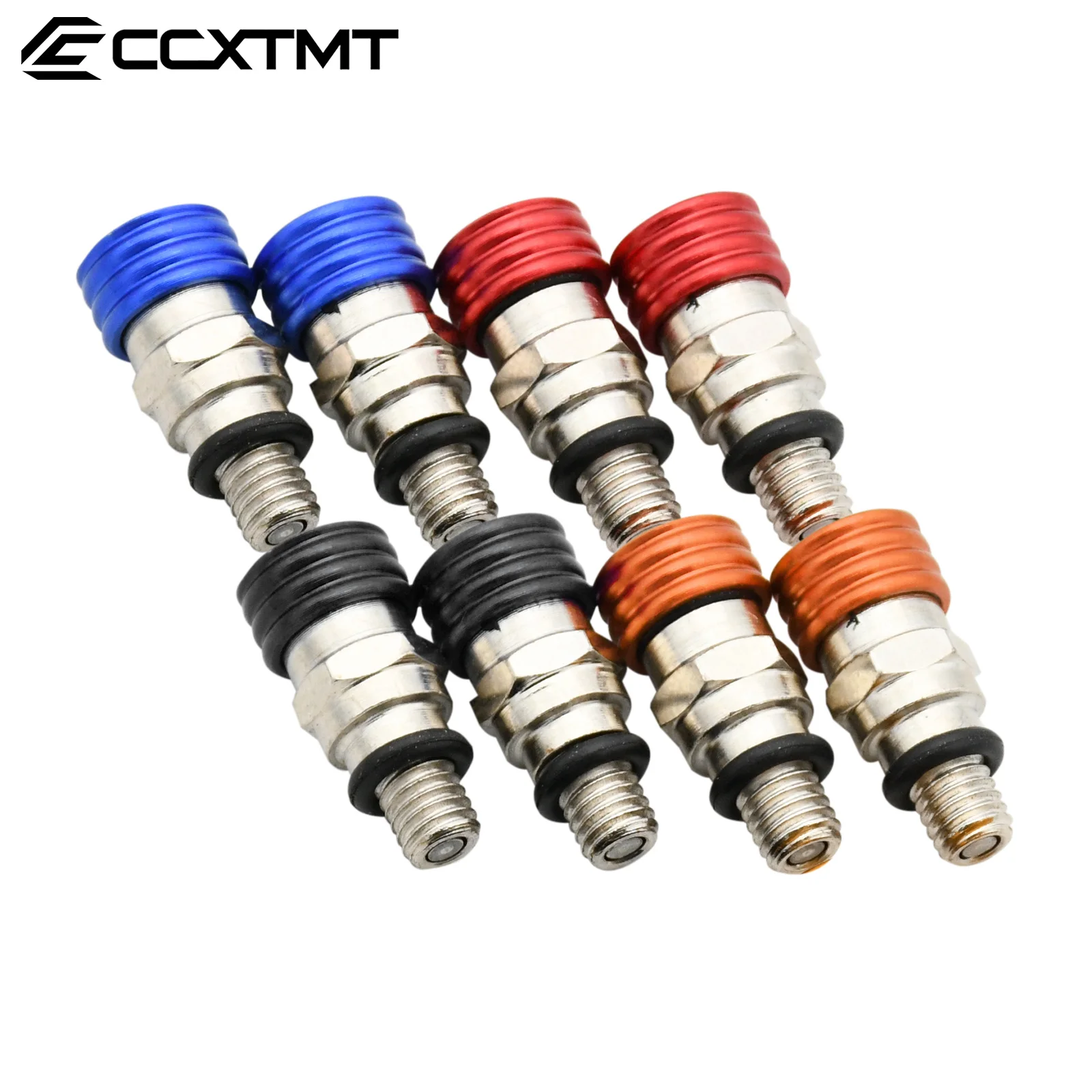 M5x0.8 Aluminum Fork Air Bleeder Valve For Honda Kawasaki Yamaha Suzuki 60 65 80 85 125 250 300 350 400 450 500 650 1989-2015