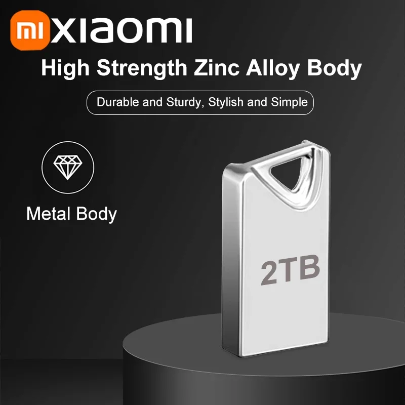 Xiaomi U-Disk USB 3.2 Type-C Interface Mobile Phone Computer Mutual Transmission Portable USB Memory 2TB 1TB 512GB 2025 NEWEST