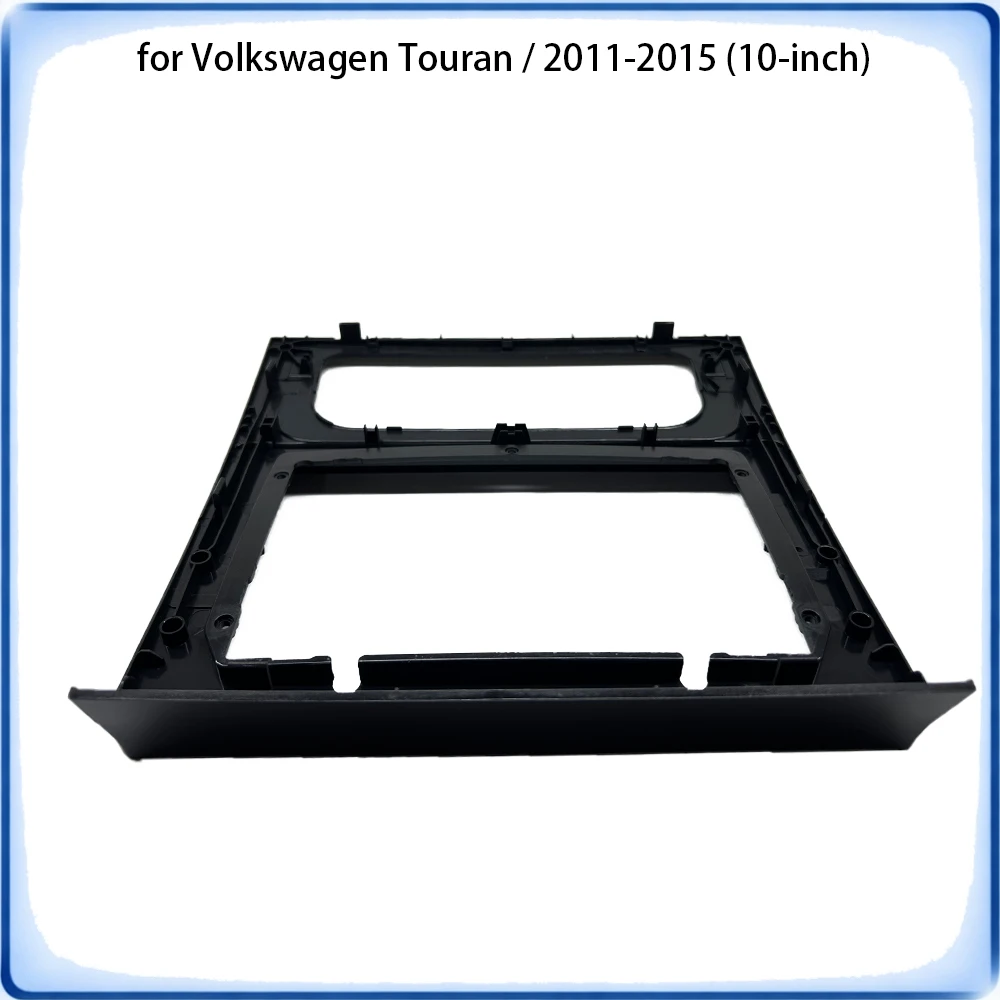 Car Radio Fascia Frame For VW Touran 2011-2015 10 inch Optional Canbus & Wiring Harness Car Accessories Plug & Play view 6