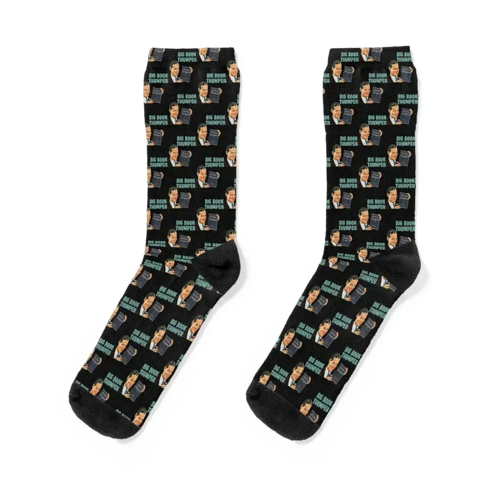 

Big Book Thumper - Alcoholics Anonymous - Recovery Swag Socks Stockings cute New year's funny sock Socks For Girls Men's