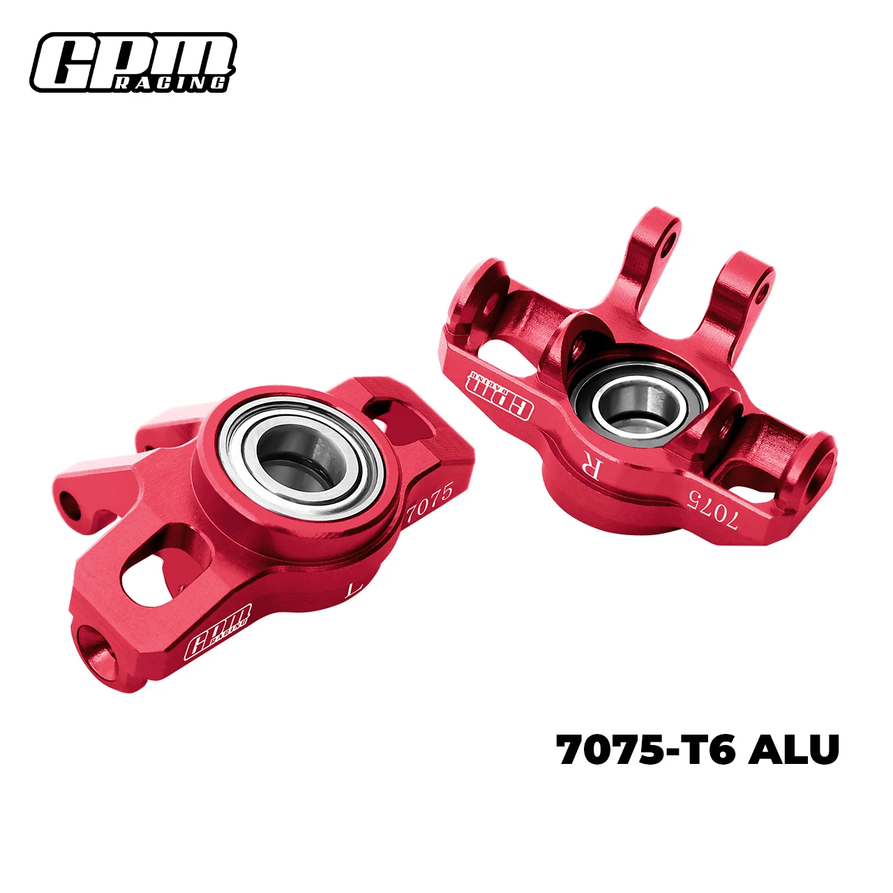 GPM 7075 Legierungs-Frontlenkblock, großes Lager für ARRMA 1/14 Mojave Grom Nascar