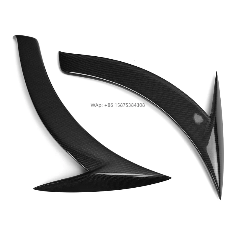 

W117 Carbon Car Front Side Fender Scoop Vent Cover Trim for Mercedes for W117 CLA-Class Sedan 2014-2016