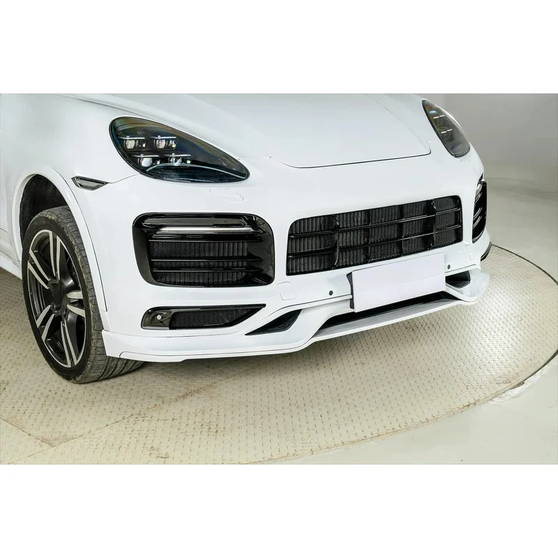

Brand New High-quality FORCayenne CayenneGTS Upgrade GTS Style ABS Front Bumper Assembly TKT Front Lip BODYKIT 2011-2014 2018-20