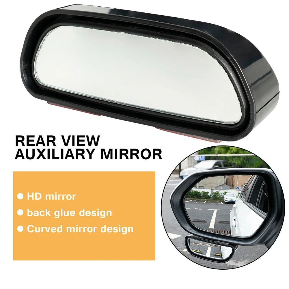 

Universal Car Mirror 360° Adjustable Wide Angle Side Rear Mirrors Blind Spot Snap Way For Parking Auxiliary Rear View Mirror