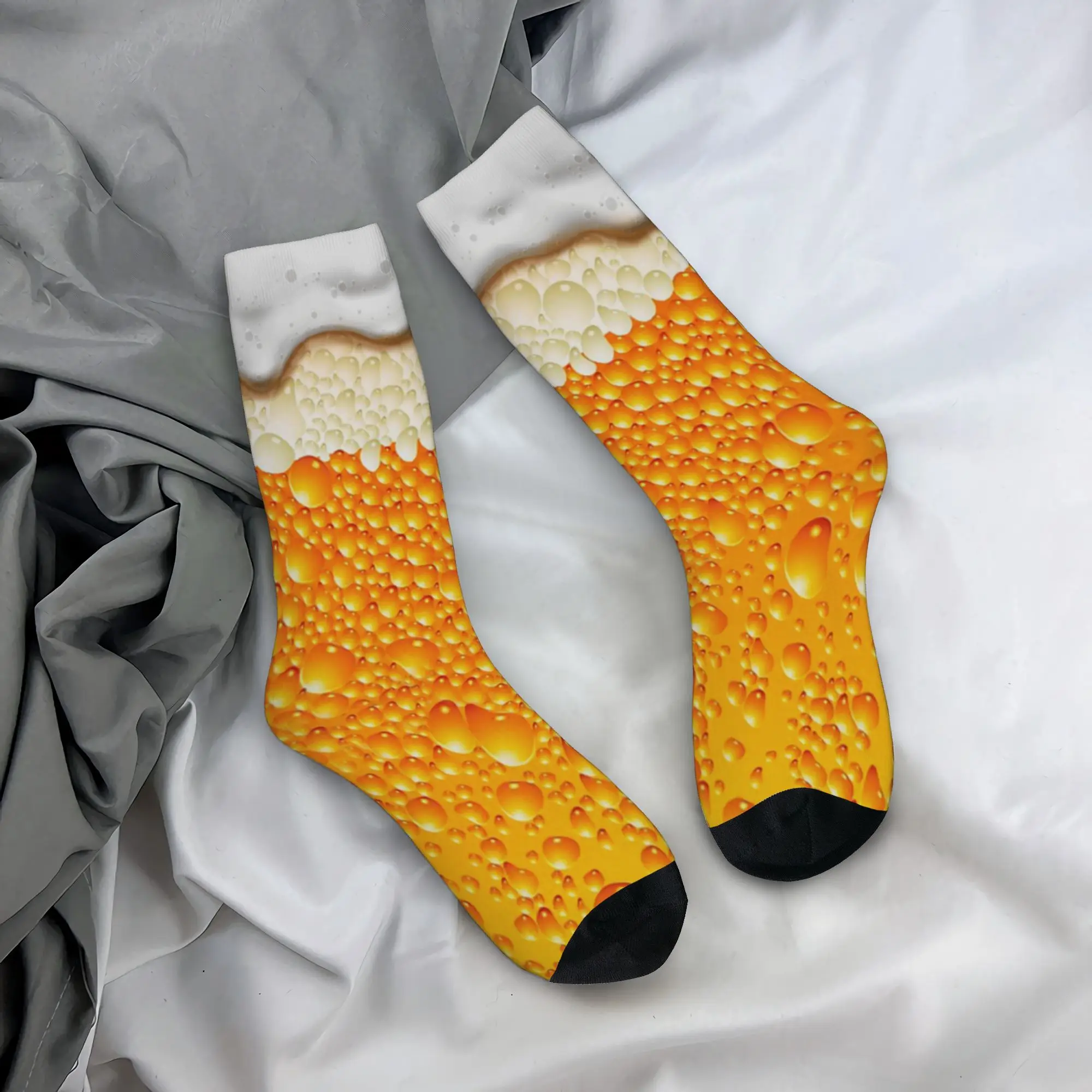 Wheat Beer Socks Merchandise For Men Women Alcholism Sports Socks Soft Wonderful Gifts