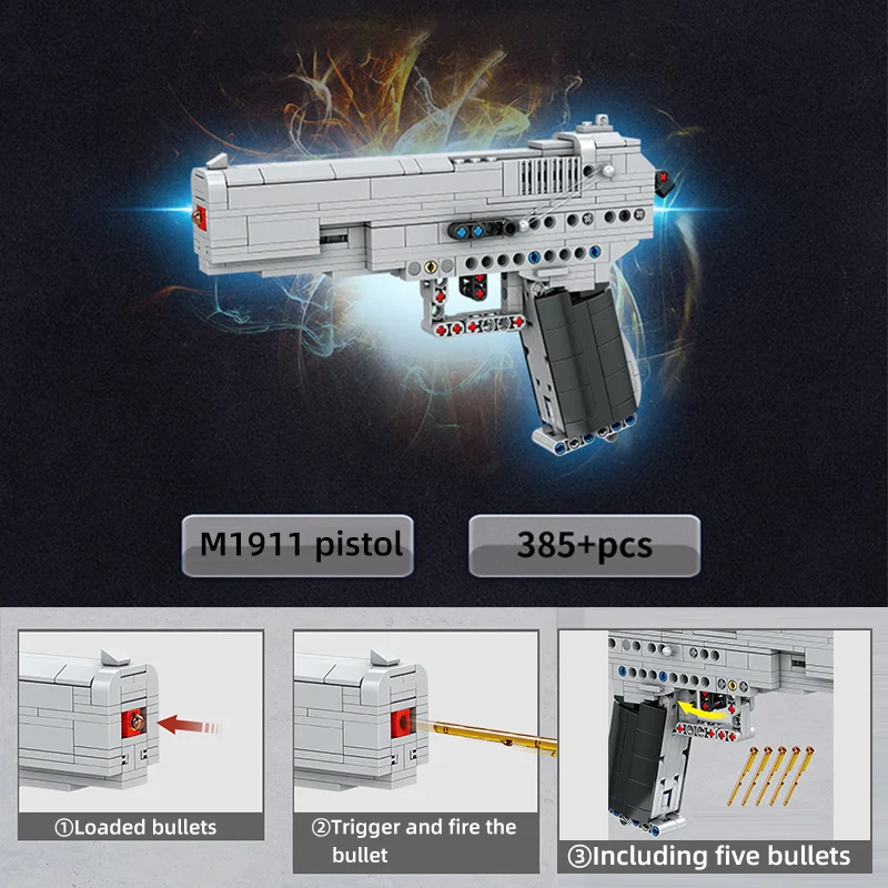 Pistola giratória Desert Eagle - Model Kit Revolver avaliação e preço