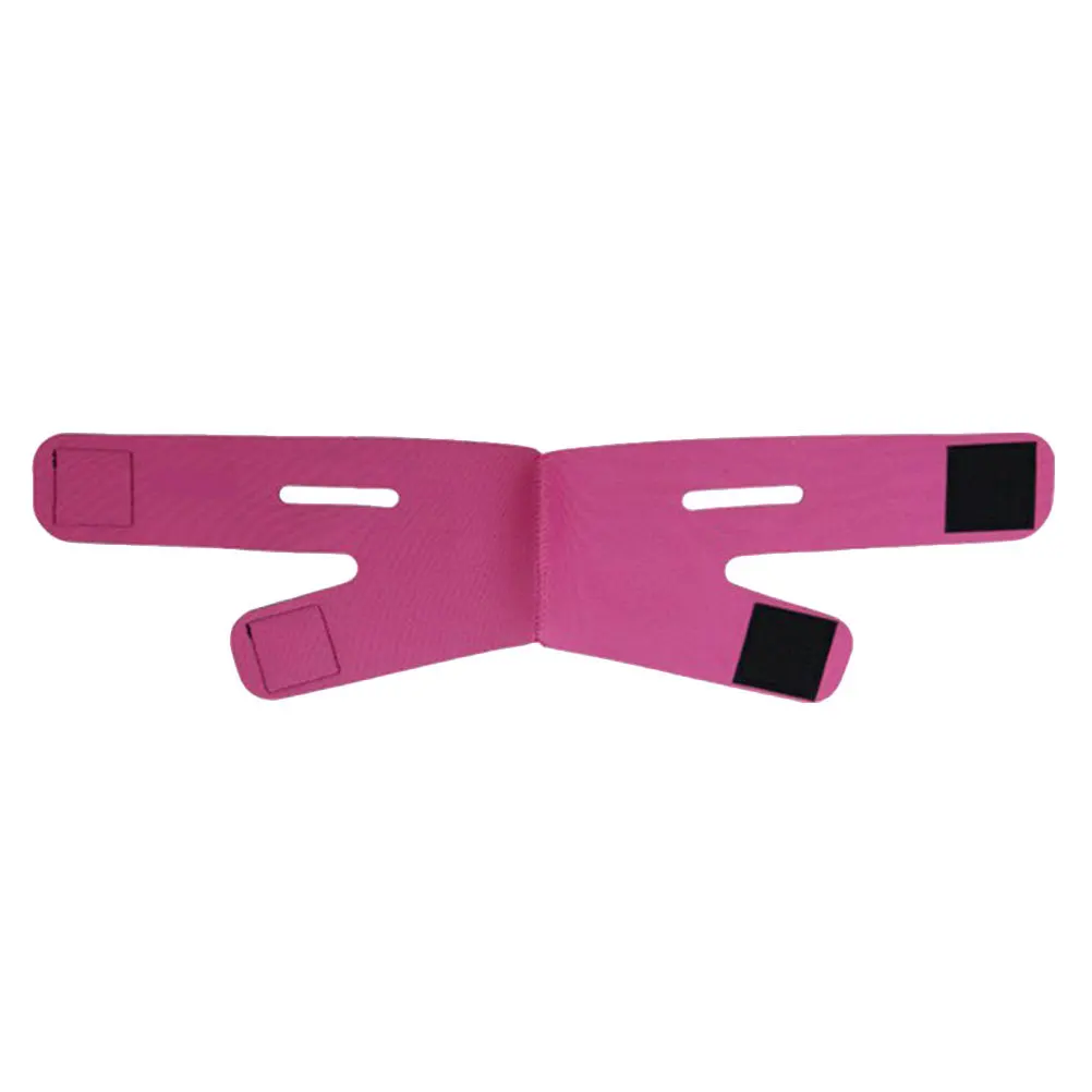 Mascarilla de estiramiento facial en V para apretar el contorno facial doble, correa para la barbilla reutilizable, herramienta para dar forma más delgada, debajo de la barbilla