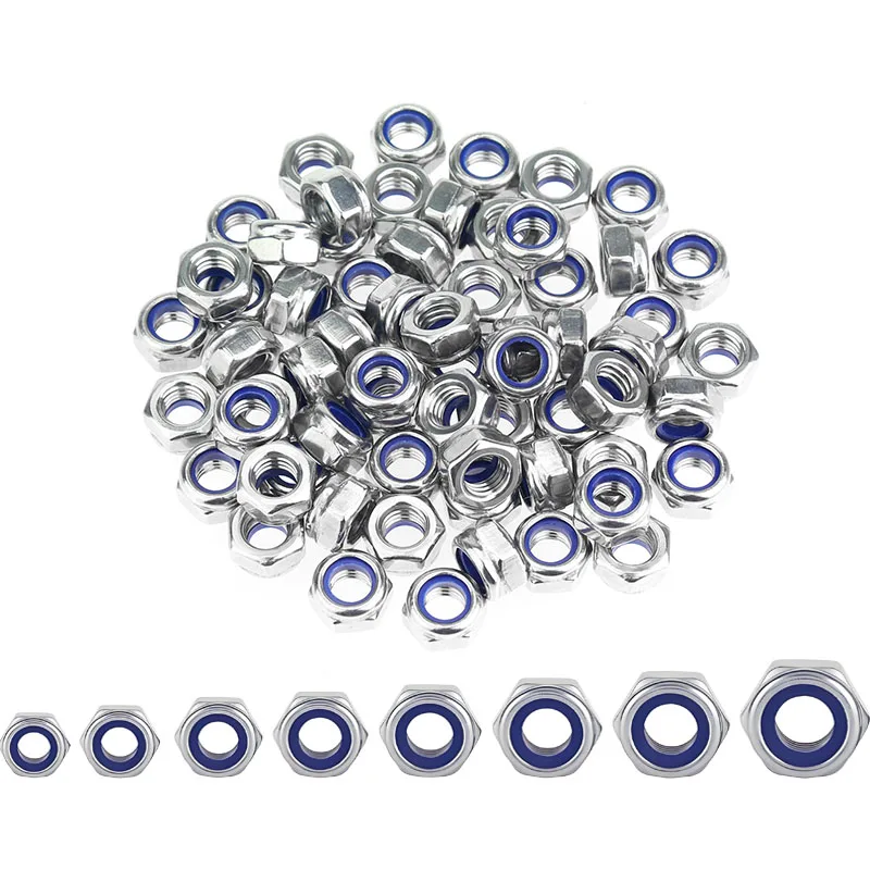 Nylon Insert Hex Lo…