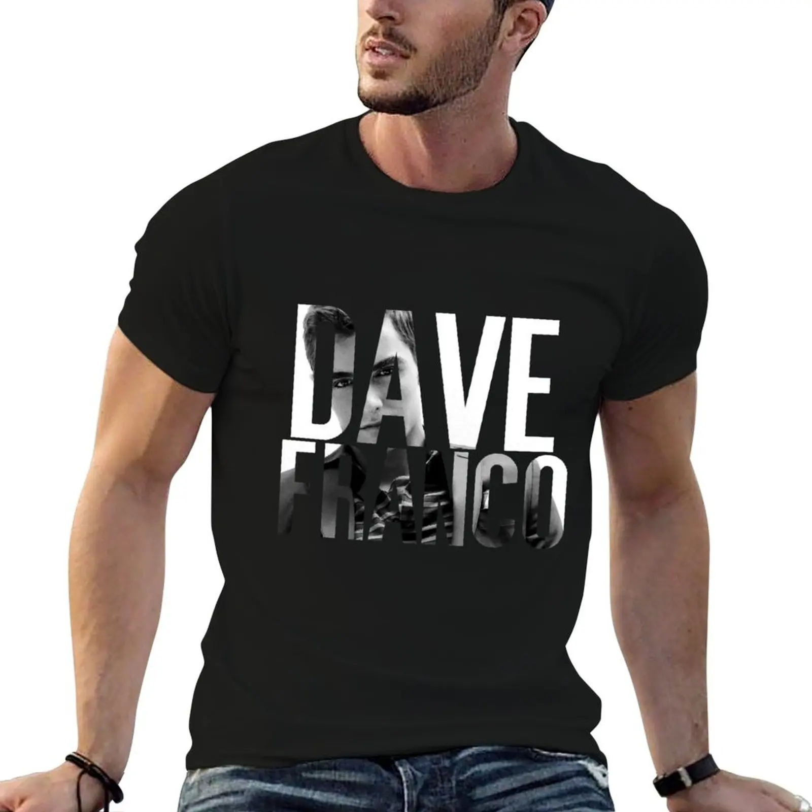 

Dave Franco T-Shirt mens graphic t shirts anime tshirt cotton t shirts man 100% T-shirt
