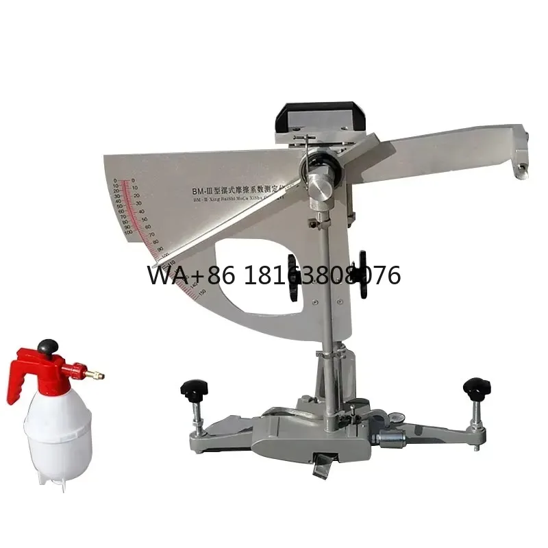 Stainless Steel British Pendulum Skid Resistance Tester Friction Coefficient Tester for Road Surface test