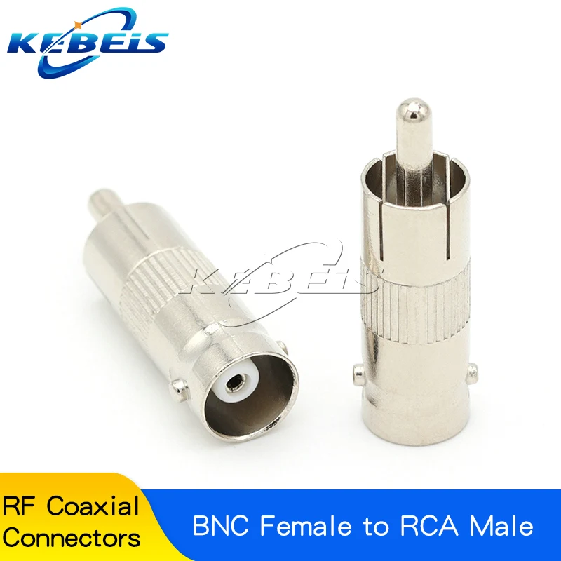 2 Stuks N-mannelijk Naar BNC-vrouwelijk RF-adapter – 50 Ohm, Geschikt Voor Antenne, Walkietalkie En Coaxiale Toepassingen
